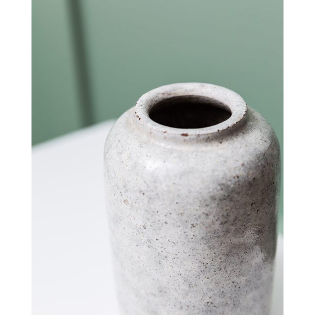 Exciting vintage vase by Gerhard Meisel for his ceramics workshop in Stahnsdorf. The organic shape suggests that the vase...