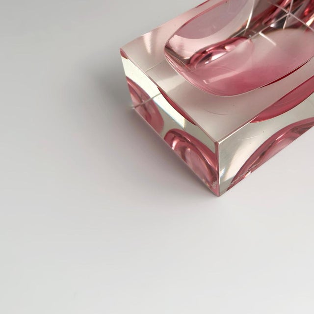 Vintage Murano Glass Bowl by Alessandro Mandruzzato, 1980s For Sale - Image 11 of 13