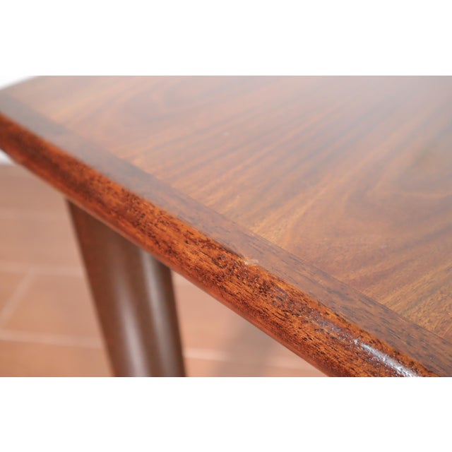 Dyrlund Vintage Rosewood Teak Coffee Table by Dyrlund Made in Denmark 70's Scandinavian Mid Century Danish For Sale - Image 4 of 9