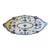 1960s Royal Copenhagen Blue Fluted Full Lace Oval Dish For Sale