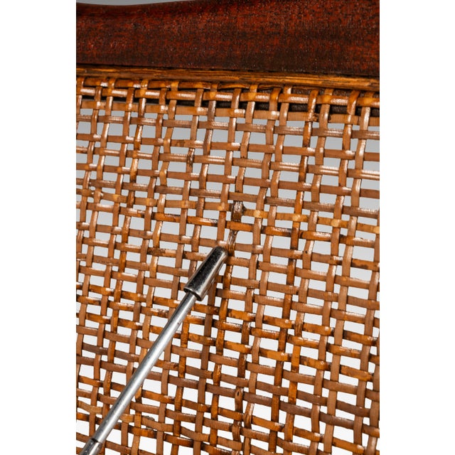 Rare Mid-Century Modern Model 7001 Side Chair in Walnut & Leather Attributed to Paul McCobb for Directional, Usa, C. 1950's For Sale - Image 18 of 18