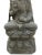 Stone Hand Carved Tall Stone Seating Buddha Status For Sale - Image 7 of 8