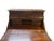 Traditional Cherry Secretary Desk With Tambour Storage and Compass Inlay French Style Secretary Desk With Inlay For Sale - Image 4 of 12