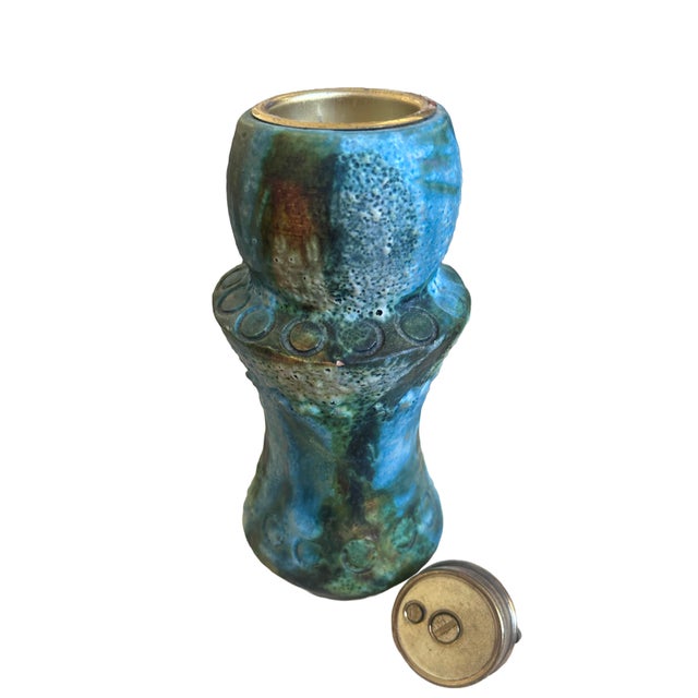 Mid-Century Modern 1960s Fascinating Alvino Bagni Table Lighter From His “Sea Garden” Collection For Sale - Image 3 of 9
