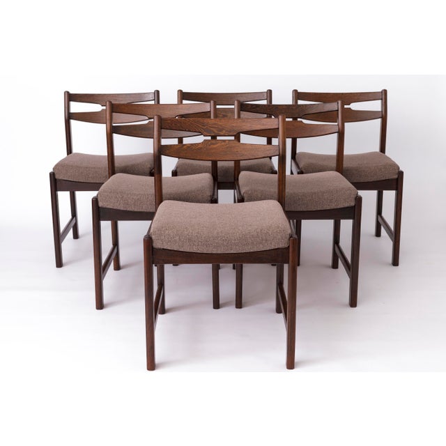 Vintage Dining Chairs, Finland, 1960s, Set of 6 For Sale - Image 9 of 9
