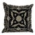 Vintage Metallic Embroidery Pillow For Sale