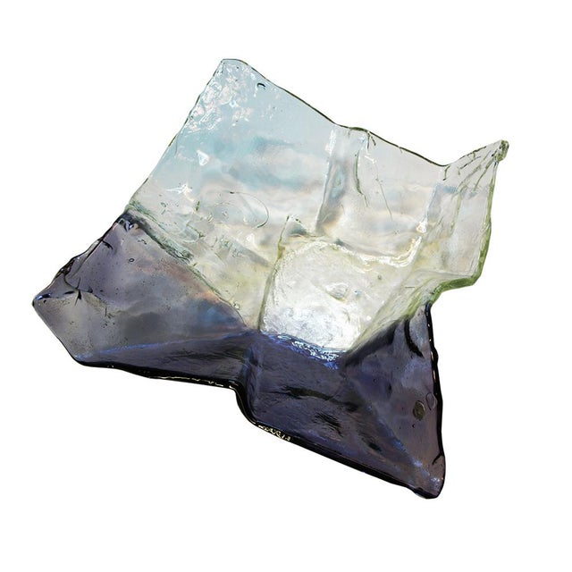 Vintage Glass Centerpiece by Carlo Nason for Mazzega For Sale - Image 6 of 6