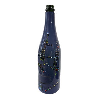 Crystal Vase by Maria Helena Vieira da Silva For Sale