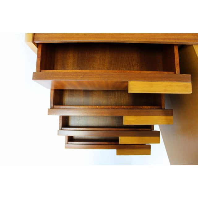 Brown Mid-Century Modern Sideboard in Mahogany and Ash from Up Zavody, 1960s For Sale - Image 8 of 18