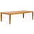 Wood Samoa Brazilian Teak Patio Coffee Table, Natural For Sale - Image 7 of 9