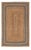 2'x4' Grey Border Rectangle Jute Handmade Rug For Sale - Image 11 of 11
