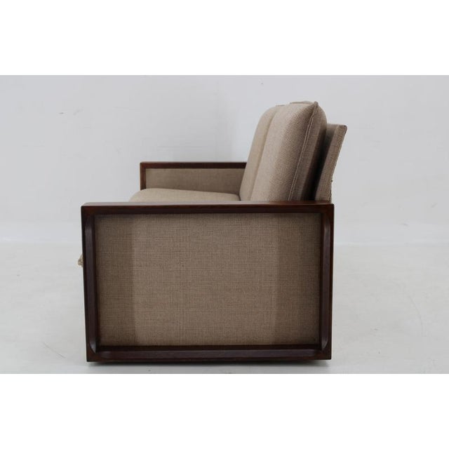 Gray Folding Sofa Bed by Miroslav Navrátil, Czechoslovakia, 1960s For Sale - Image 8 of 12