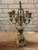Antique Art Nouveau Mantle Clock and Candelabras - Garniture Set For Sale - Image 10 of 12