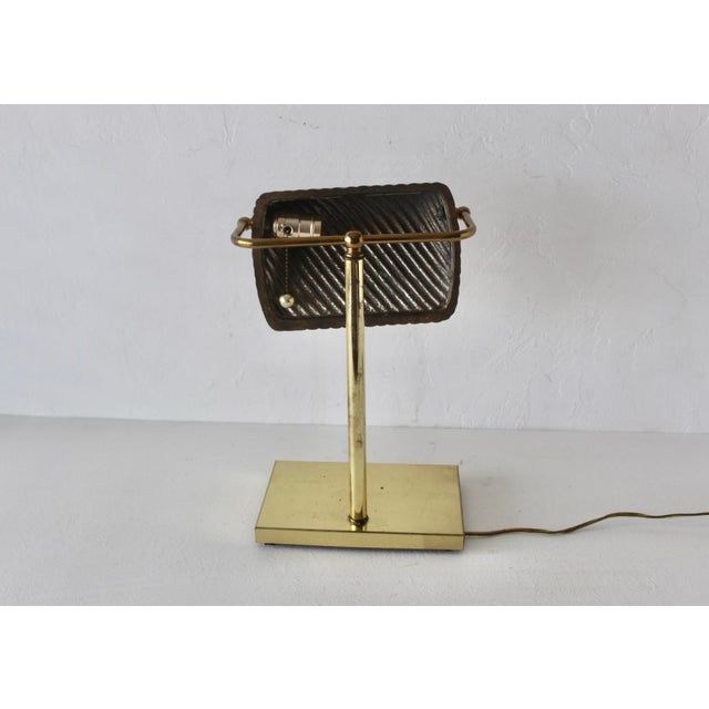 Brass Vintage George Kovacs Brass Bankers Piano Desk Lamp For Sale - Image 8 of 18