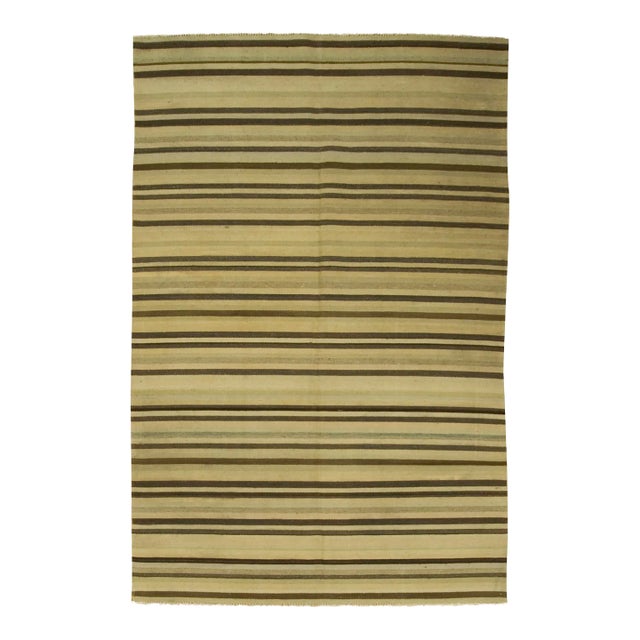 Vintage Turkish Kilim Rug - 4ft 9in × 9ft 9in For Sale