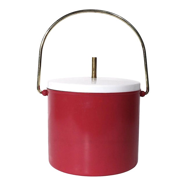 Mid 20th Century Hollywood Regency Style Ice Bucket For Sale
