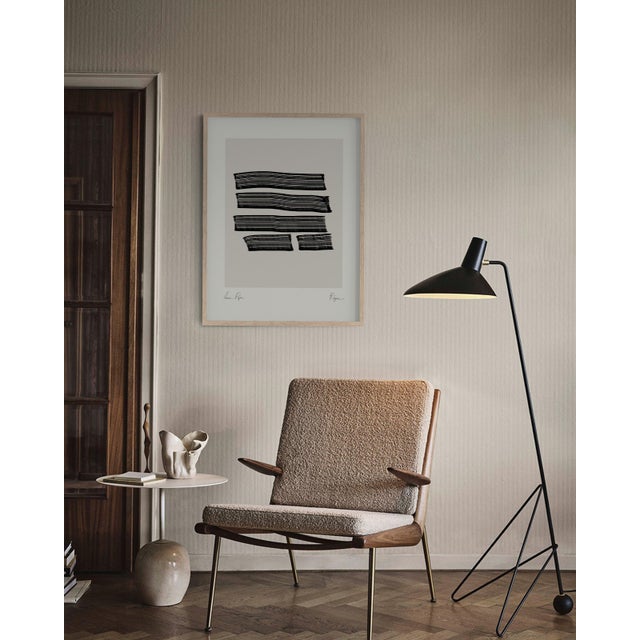 Contemporary Abstract Lines Giclee Print For Sale - Image 4 of 4