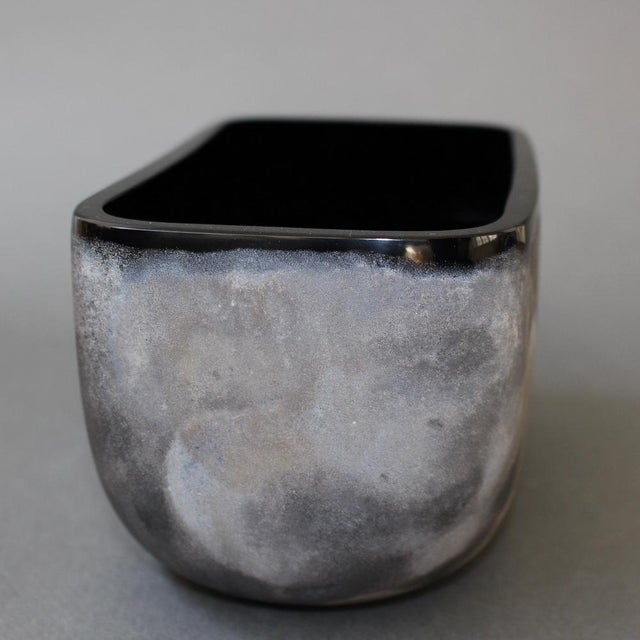 Vintage Italian Murano Glass Scavo Vase by Alfredo Barbini, 1970s For Sale - Image 9 of 18