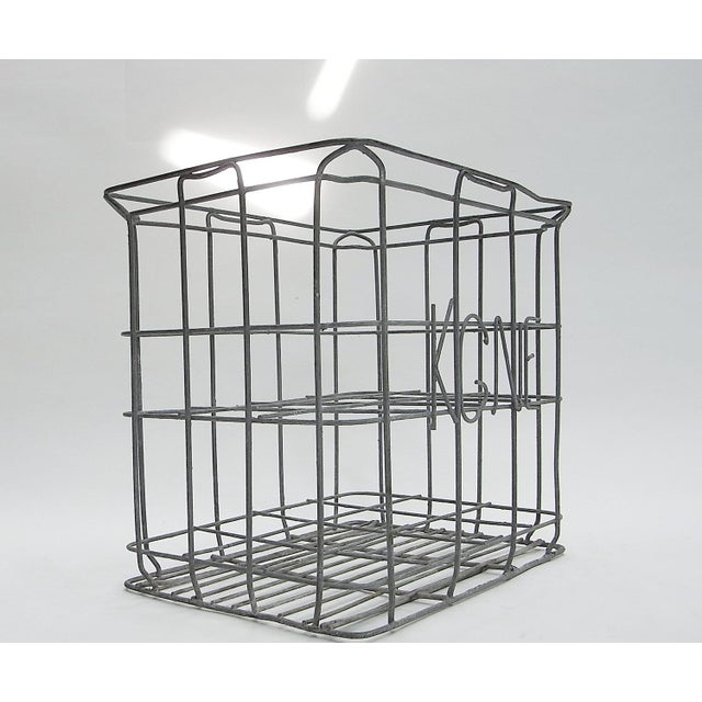 Vintage Bottle Cages, 1960s, Set of 7 For Sale - Image 6 of 14