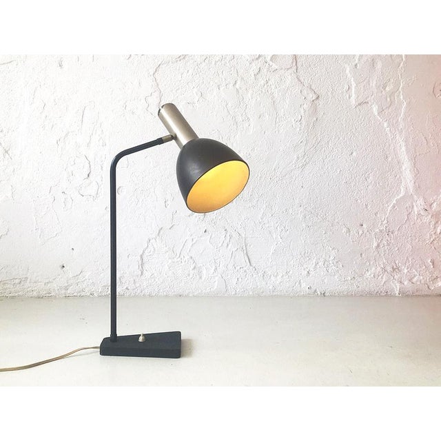 Adjustable Desk Lamp, 1960s, in Flawless conditions. Designed 1960 to 1969 European Plug (up to 250V).The wiring of this...