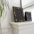 1920s Pair of Vintage Hand Painted Black Lacquered Chinoisere Picture Frames For Sale - Image 5 of 13