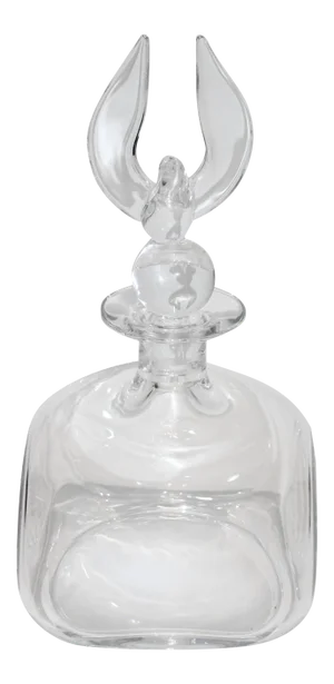 Steuben Lloyd Atkins Eagle Decanter Signed