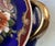 Vintage Chinese Porcelain Tureen, Hand Painted, Royal Blue & Gold Floral For Sale - Image 9 of 12