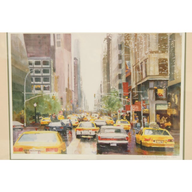 Urban Street Scene Limited Edition Art Print by Eva Ramanuska For Sale In Philadelphia - Image 6 of 13