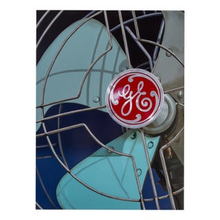 Rob de Vries, GE Fan, Oil on Canvas For Sale