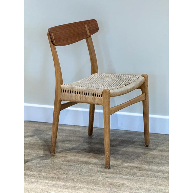 CH23 Dining Chairs by Hans J. Wegner for Carl Hansen & Søn, 1950s, Set of 8 For Sale - Image 11 of 18