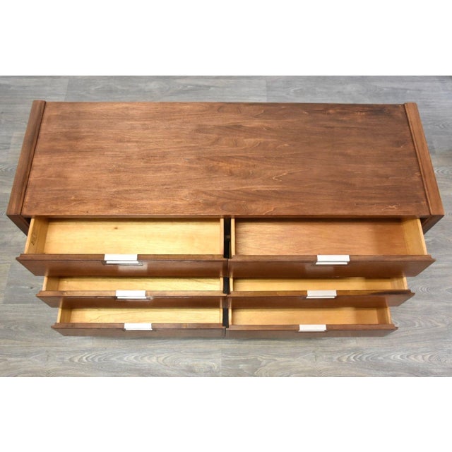 1960s Basic Witz Walnut Dresser For Sale - Image 4 of 10