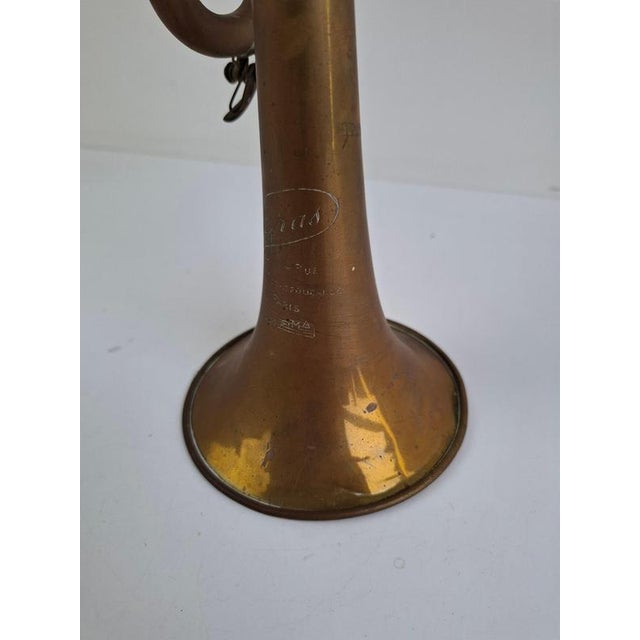 Brass Cornet in Flugelhorn Form from French J. Gras, 1940s For Sale - Image 18 of 18