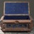 Antique Chip Carved Footed Tramp Art Box With Blue Velvet Inserts For Sale In Philadelphia - Image 6 of 8