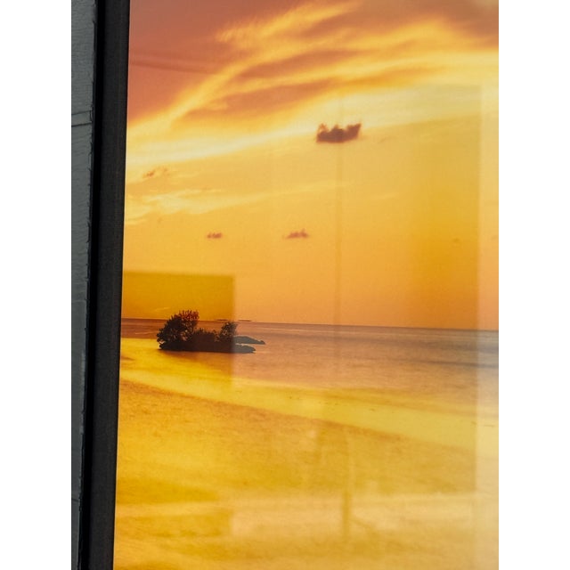 Early 21st Century Jeff Mitchum “Essence” Framed Panoramic Landscape Photo on Glass For Sale - Image 5 of 10