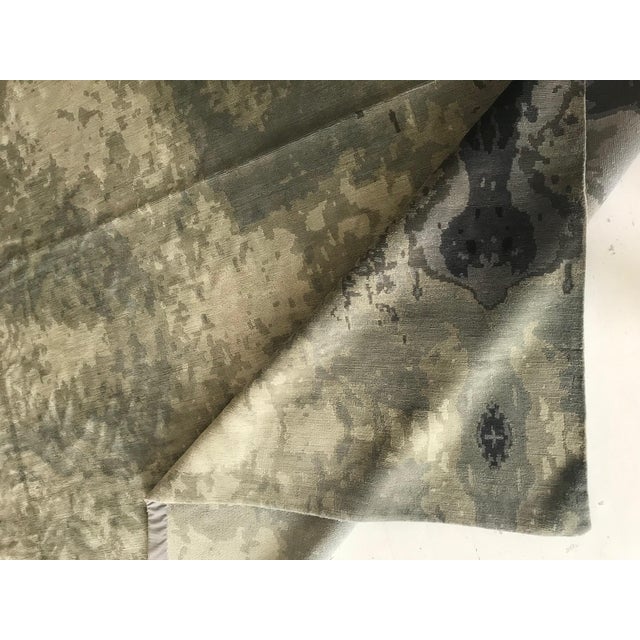 Contemporary Abstract Kusafiri Eskayel Natural Silk Rug by Doris Leslie Blau For Sale - Image 4 of 8