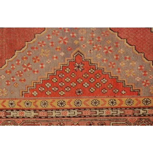 Antique Central Asian Samarkand Rug For Sale - Image 4 of 6
