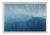 "Bleuth" Contemporary Reproduction Print by Karen Thom, Framed 48 X 32 Inches For Sale
