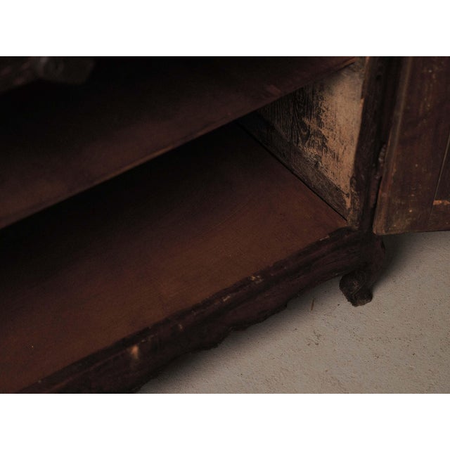 Wood Antique French Provincial Oak Buffet, 1800s For Sale - Image 7 of 18