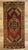 Red Vintage Turkish Yastik Rug - 01'06 X 03'03 For Sale - Image 8 of 8