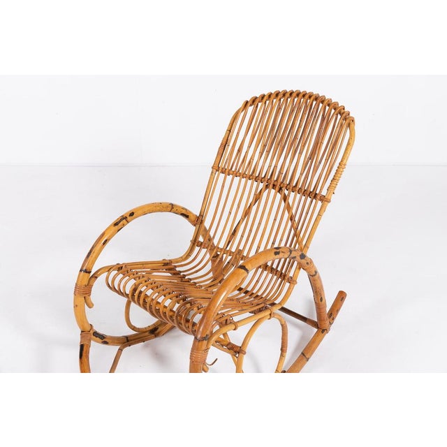 Italian Rocking Chair, 1960s For Sale - Image 7 of 11