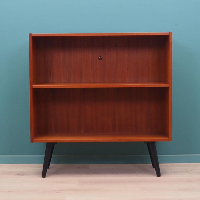 Vintage Danish Teak Bookcase, 1970s For Sale - Image 18 of 18