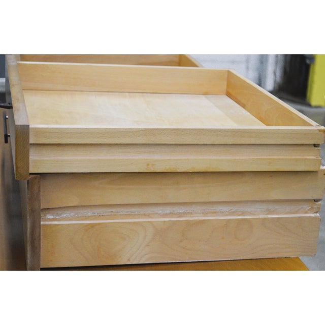 Paul McCobb Perimeter Group Attribute Maple Rosewood Aluminum Dresser For Sale - Image 13 of 16