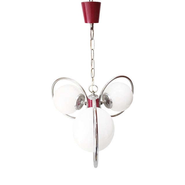 UFO Lamp form Stilnovo, 1950s For Sale