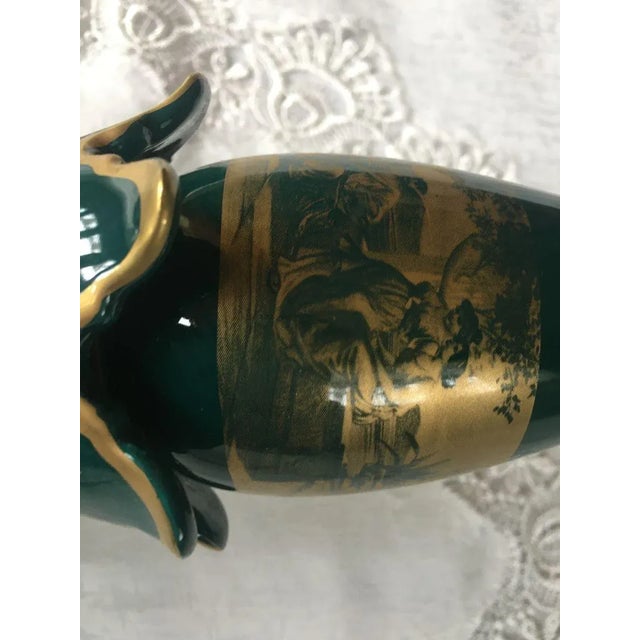 Brass and Porcelain Table Lamp, 1980s For Sale - Image 17 of 18