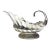 Stunning Metropolitan Museum of Art Silver Plate Reproduction of a Gravy Sauce Boat by Pierre-Adrien Dachery For Sale