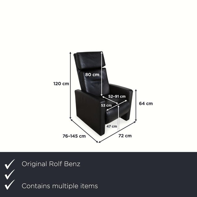 This set consists of two Rolf Benz EGO armchairs. with the Rolf Benz EGO, you're bringing a true classic into your home,...