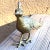 Mid Century Italian Cast Metal Peacock Menu Holder Statuette Figurine For Sale - Image 12 of 12