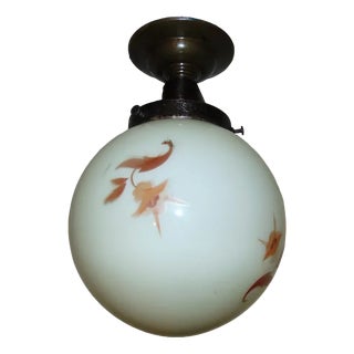 Brass Plafond Celling Lamp, 1920s For Sale
