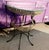 Maison Jansen Style French Neoclassical Brass & Wrought Iron Console With Cloven Hoof Feet For Sale - Image 4 of 13