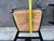 Wood Pottery Barn Napoleon Black Painted Rush Seat Modern Dining Chairs- Set of 4 For Sale - Image 7 of 18
